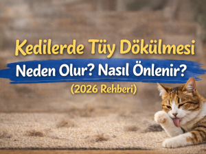 Kedilerde Tüy Dökülmesi Neden Olur? Nasıl Önlenir?